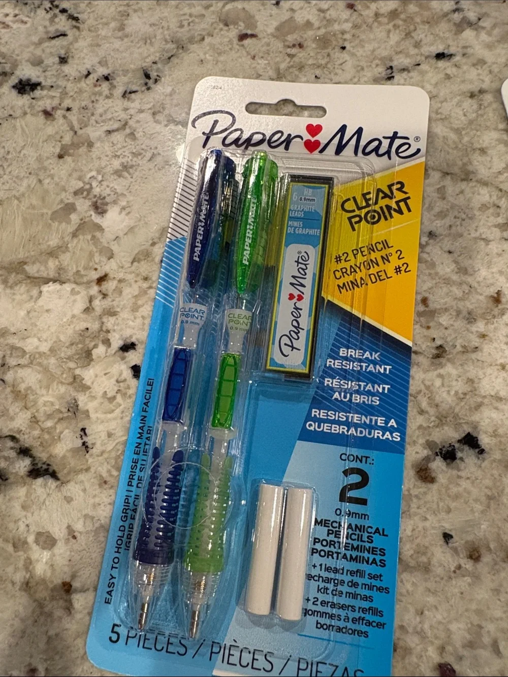 Paper Mate Clear Point Mechanical Pencil Sets.